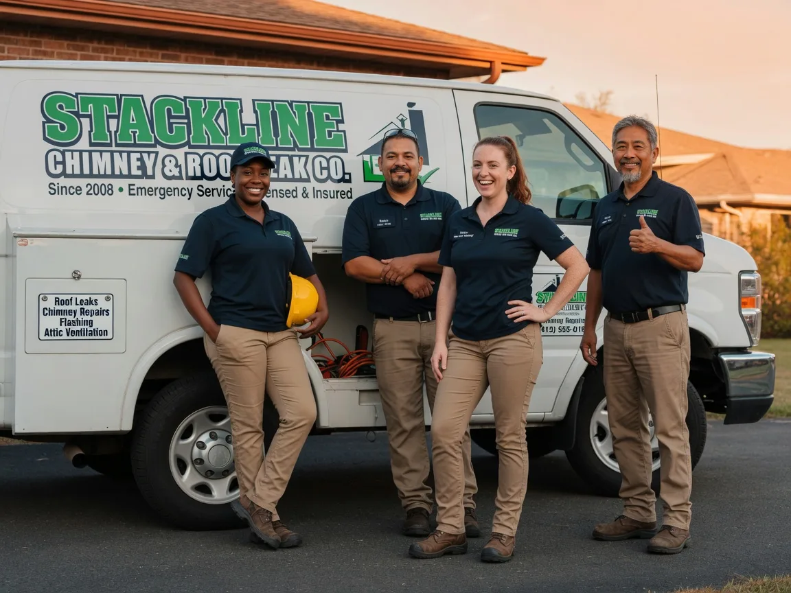 Chimney flashing repair company in Westport, SD